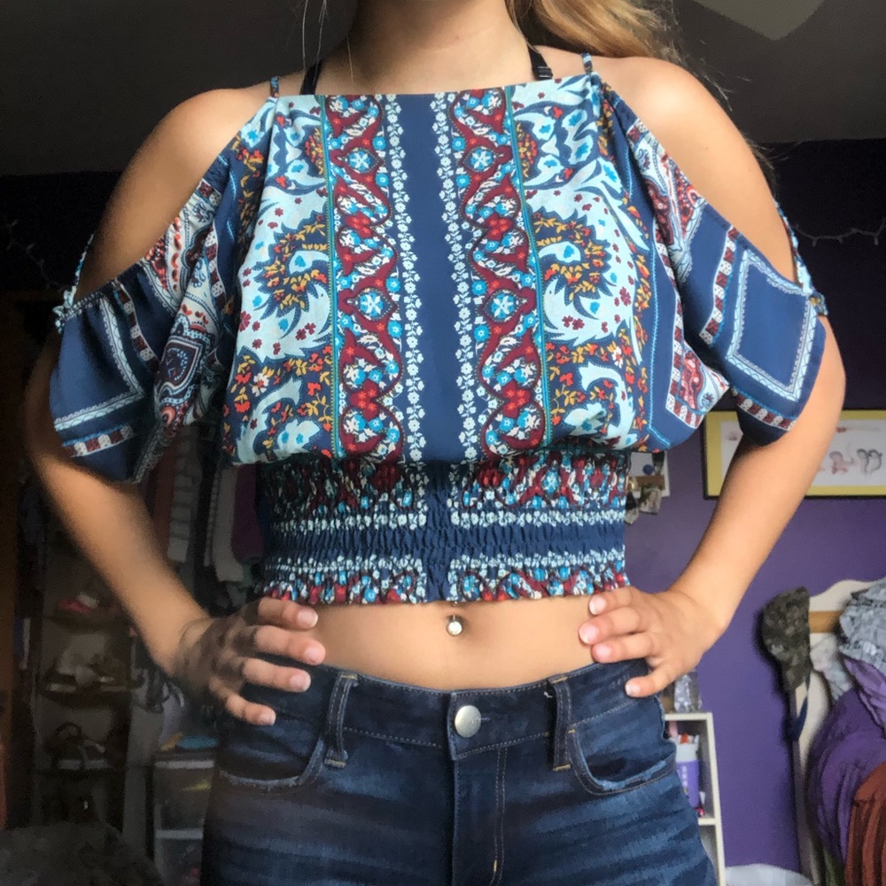 Patterned blouse